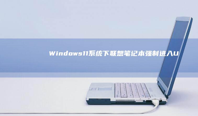 Windows11系统下联想强制进入U