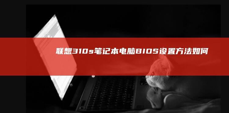 联想310s笔记本电脑BIOS设置方法：如何快速进入并设置BIOS (联想310s-14isk)