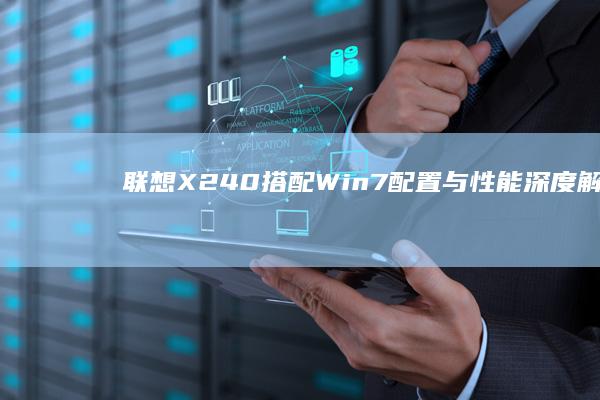 联想X240搭配Win7配置与性能深度解读 (联想x240笔记本配置参数)