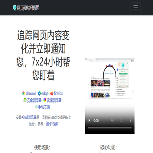 网页更新提醒