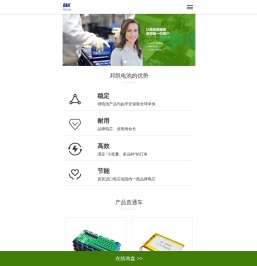 【邦凯电池】