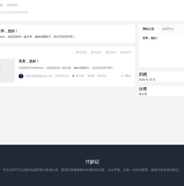 IT妙记