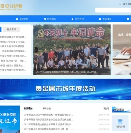 黄金投资分析师