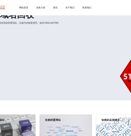 回收域名网