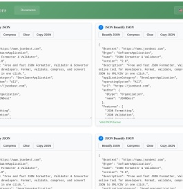 JSON格式化和验证器