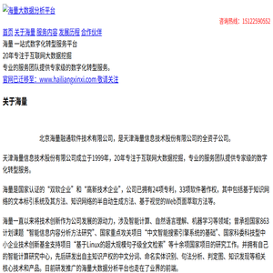 海量副网站：一站式数字化转型服务平台