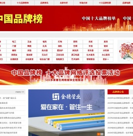 中国品牌排名投票