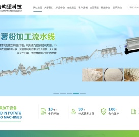 薯条薯粉加工生产线设备