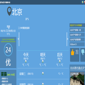 北京天气预报一周