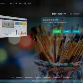 自已搭建管理软件：数据管理/流程审批/信息交互