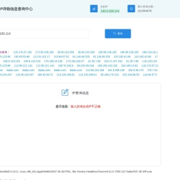 IP地址查询