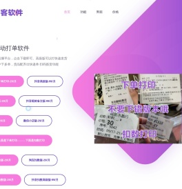 自动打单软件