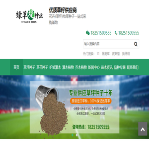 进口草坪种子批发供应商