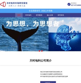 湖北天时地利市场研究策划有限公司