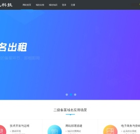 DNS二级域名分发解析系统