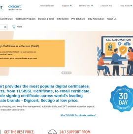 专业的SSL安全证书服务平台