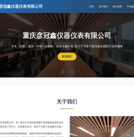 重庆彦冠鑫仪器仪表有限公司