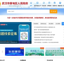 武汉市蔡甸区人民政府