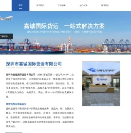 深圳市嘉诚国际货运有限公司