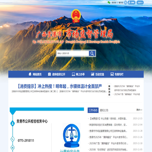 广西贵港市市场监督管理局网站