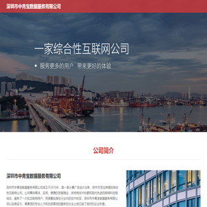 深圳市中青宝数据服务有限公司