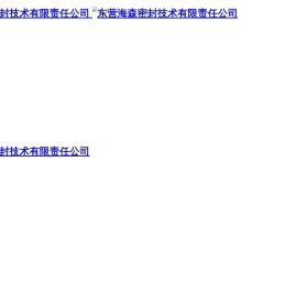 东营海森密封技术有限责任公司
