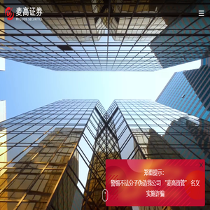 麦高证券