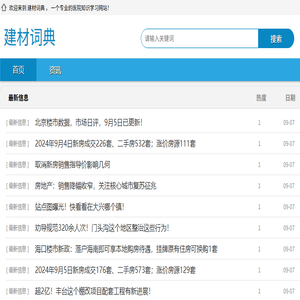 建材词典网
