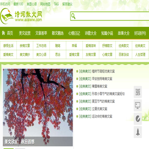 诗词散文网