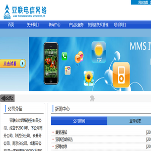 亚联电信网络有限公司