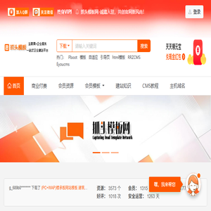 抓头模板网