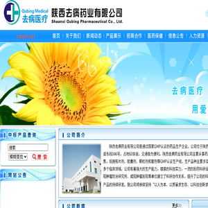 陕西去病药业有限公司陕西去病制药