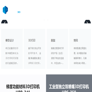 金属/陶瓷间接3D打印整体解决方案供应商