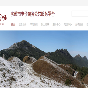 岑溪电子商务公共服务平台