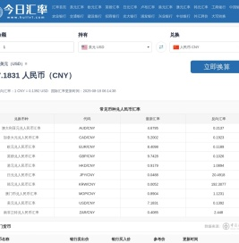 汇率换算器