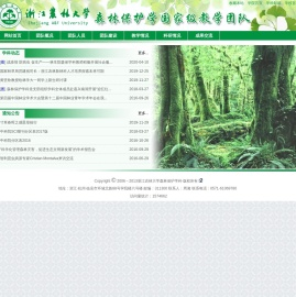 森林保护学学科