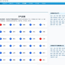 历史天气查询