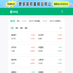 财经门户,提供专业的财经