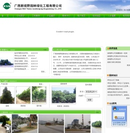 广西新视野园林绿化工程有限公司
