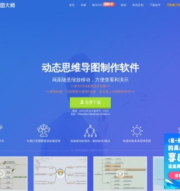 免费的动态思维导图软件,脑图大师,思维导图制作软件