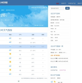 天气预报24小时详情,历史每月气温降雨查询