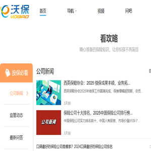 沃保保险网
