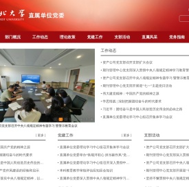 西北大学直属单位党委