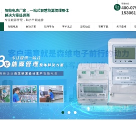 江苏森维电子有限公司智能电表厂家