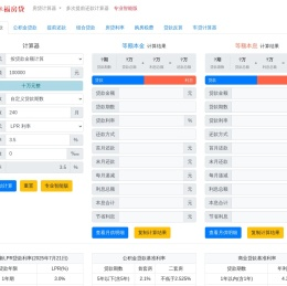 房贷计算器2025年最新版