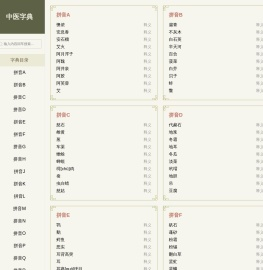 中医字典