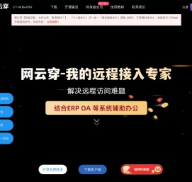 网云穿内网穿透