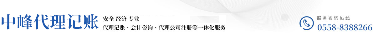 太和县中峰代理记账有限公司
