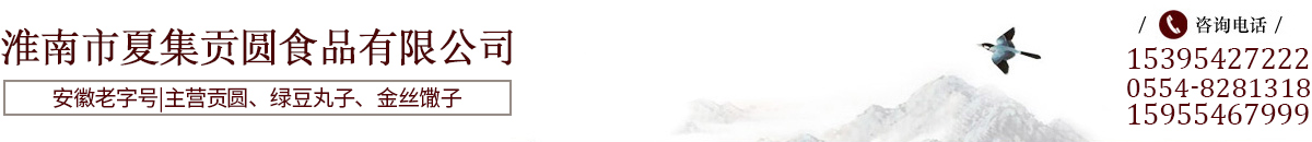 贡圆丨绿豆丸子丨金丝馓子